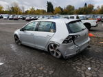 2015 Volkswagen Gti  Silver vin: 3VW447AU3FM068117