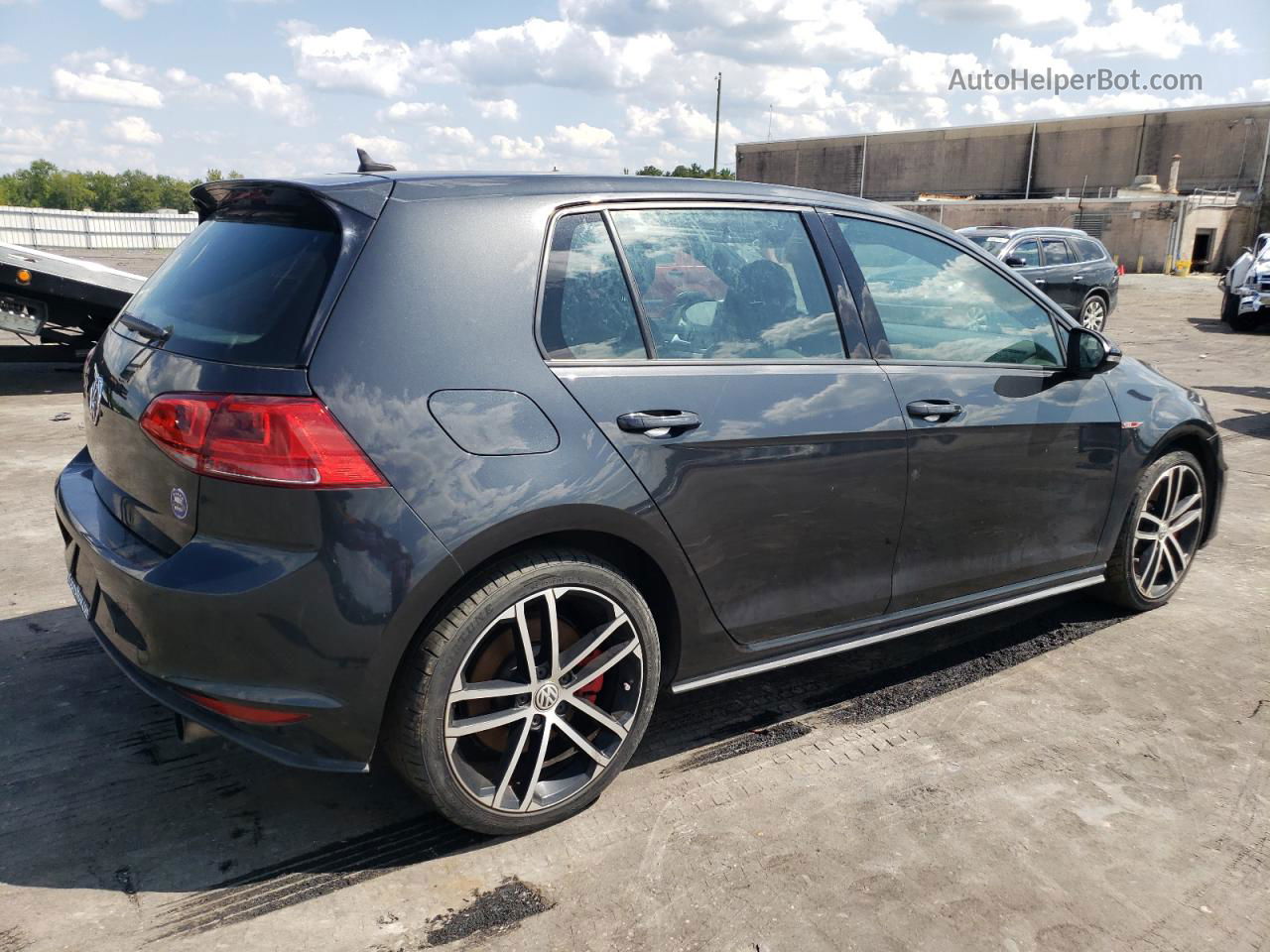 2017 Volkswagen Gti S/se Gray vin: 3VW447AU3HM010270