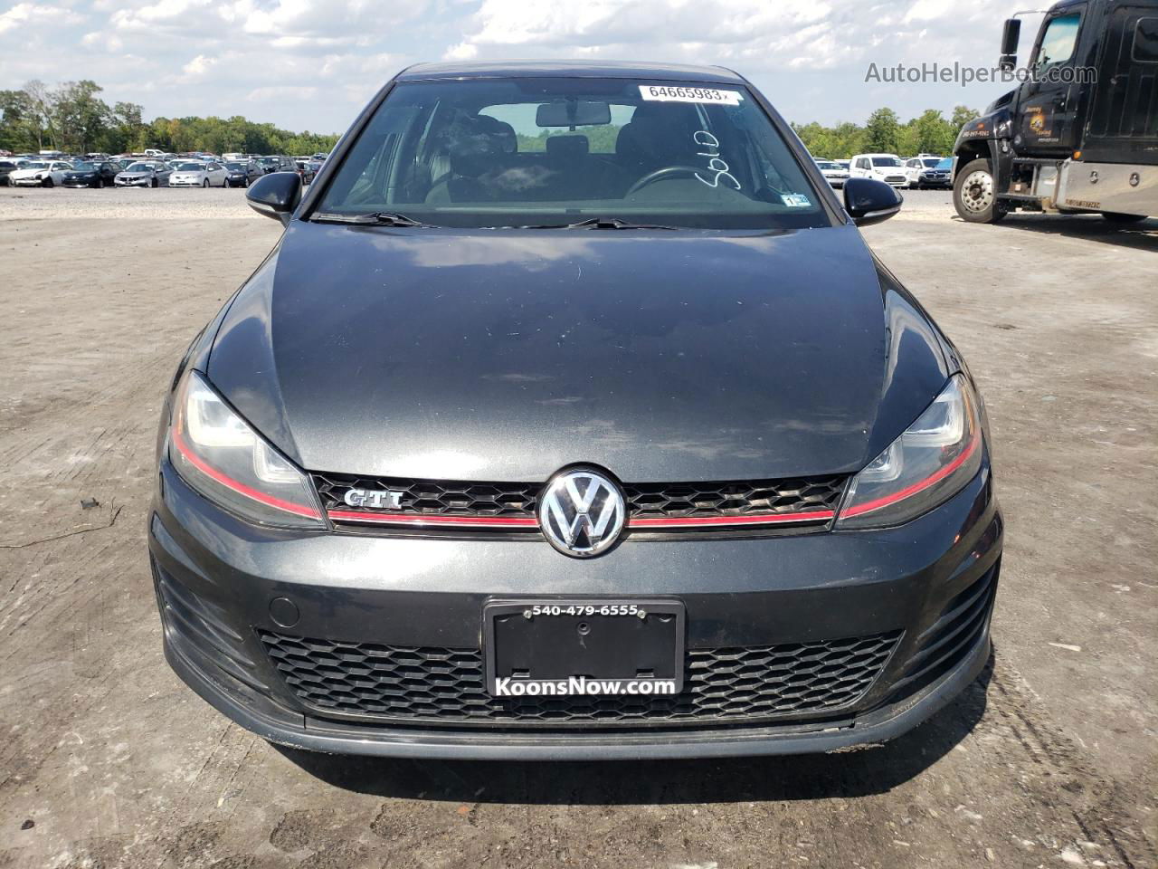 2017 Volkswagen Gti S/se Gray vin: 3VW447AU3HM010270