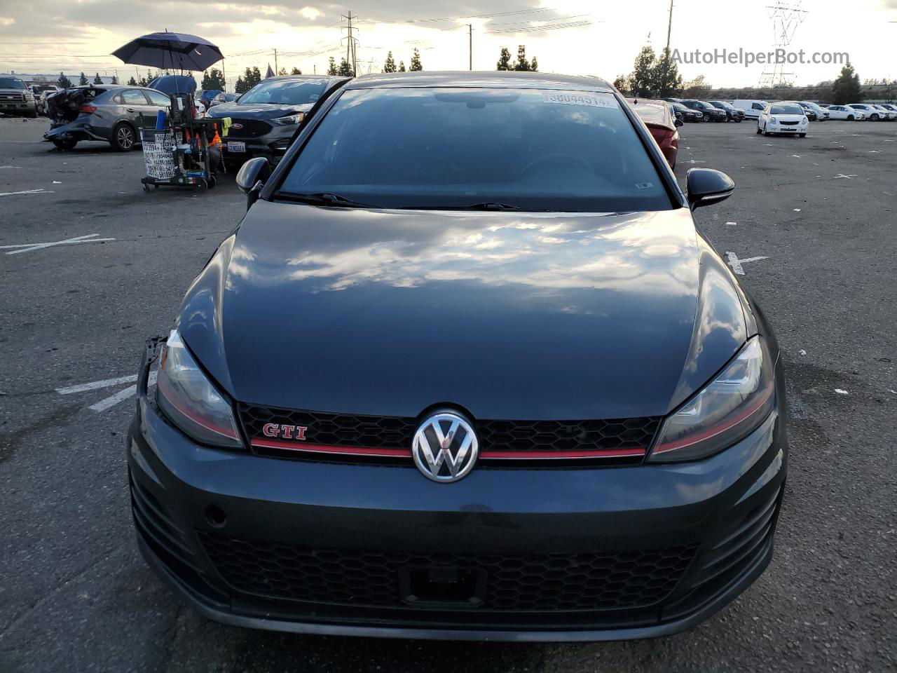 2017 Volkswagen Gti S/se Charcoal vin: 3VW447AU3HM023343