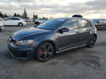 2017 Volkswagen Gti S/se Угольный vin: 3VW447AU3HM023343