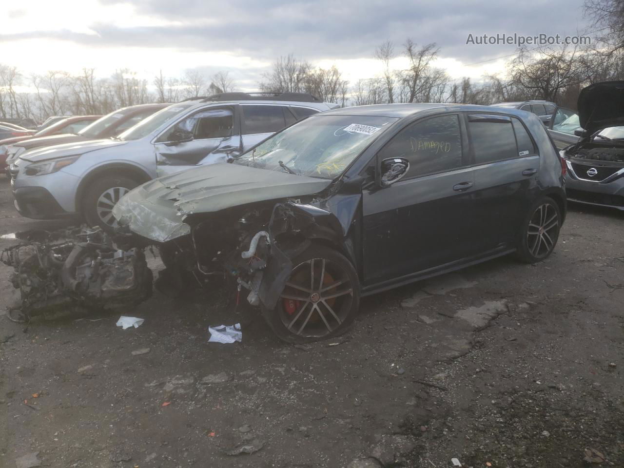 2017 Volkswagen Gti S/se Charcoal vin: 3VW447AU3HM044029