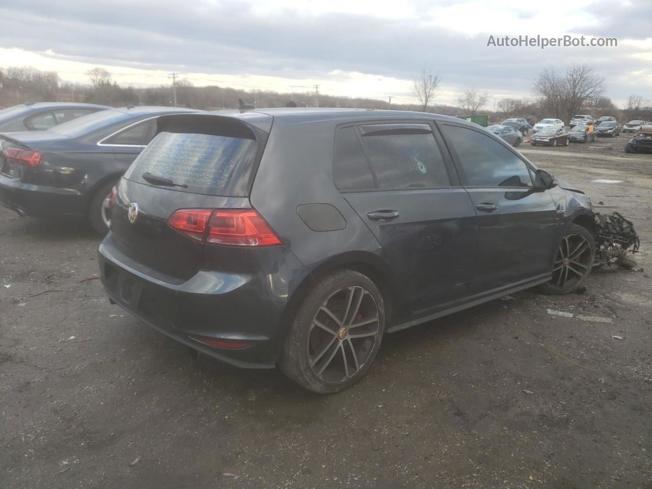 2017 Volkswagen Gti S/se Угольный vin: 3VW447AU3HM044029