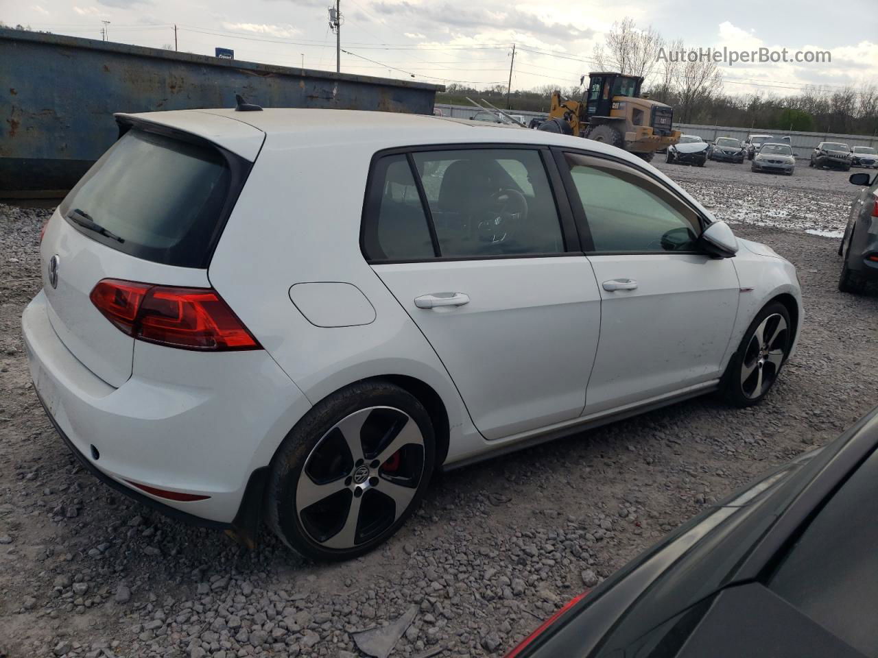 2017 Volkswagen Gti S/se White vin: 3VW447AU3HM064037