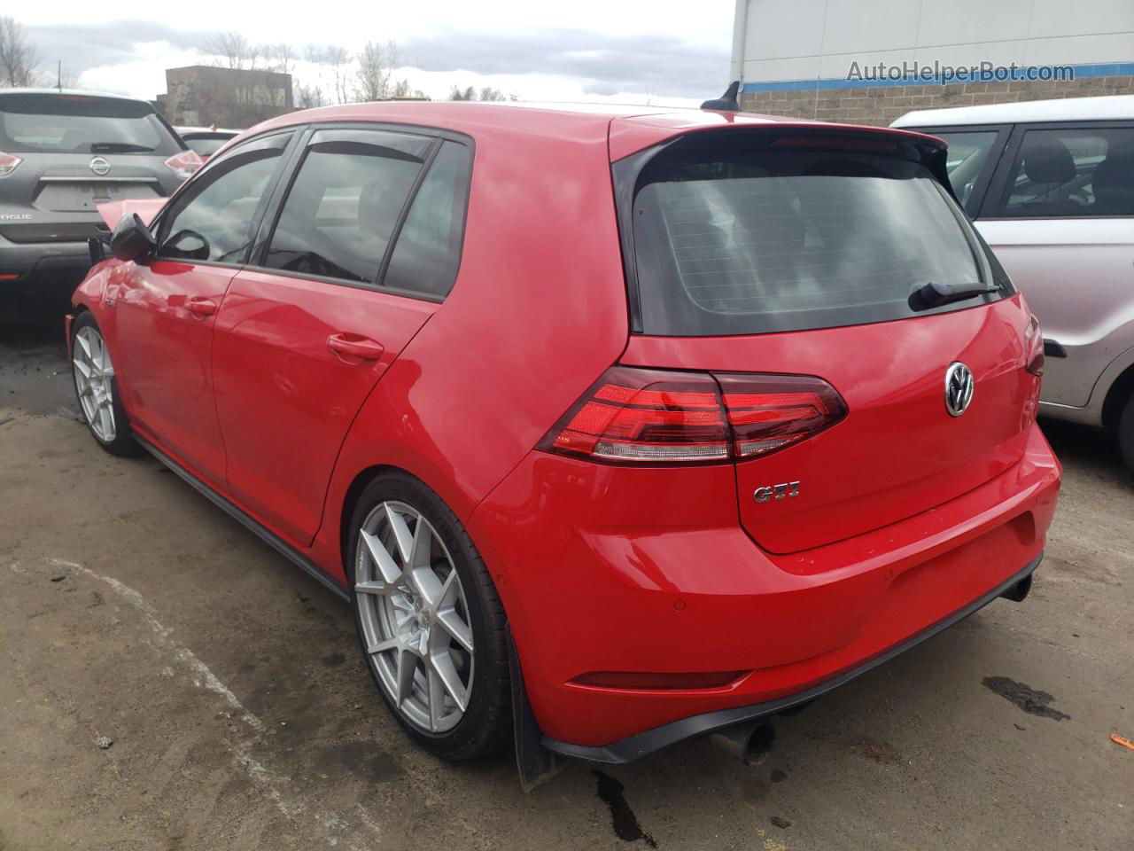 2018 Volkswagen Gti S/se Red vin: 3VW447AU3JM256838