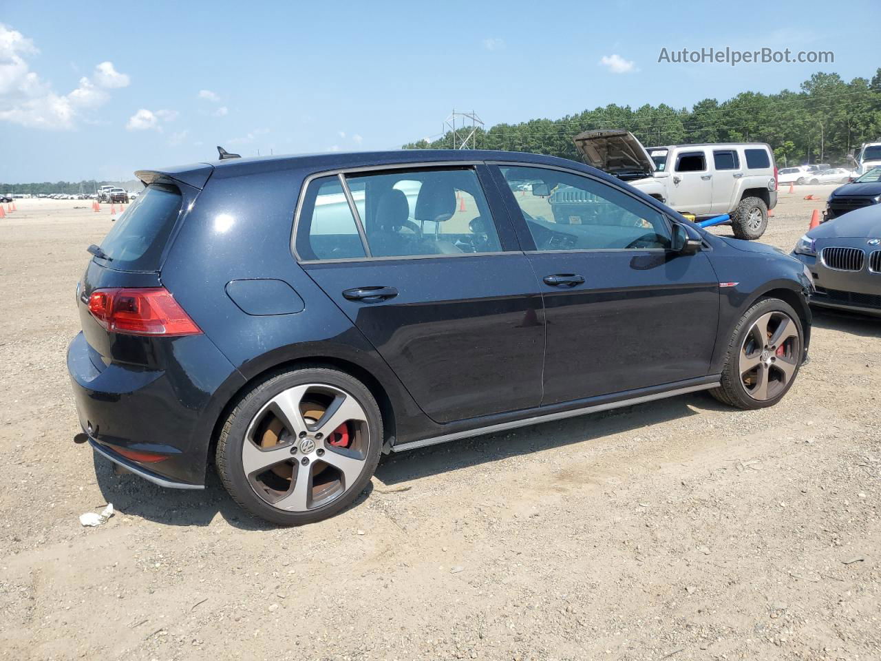 2016 Volkswagen Gti S/se Черный vin: 3VW447AU4GM033295