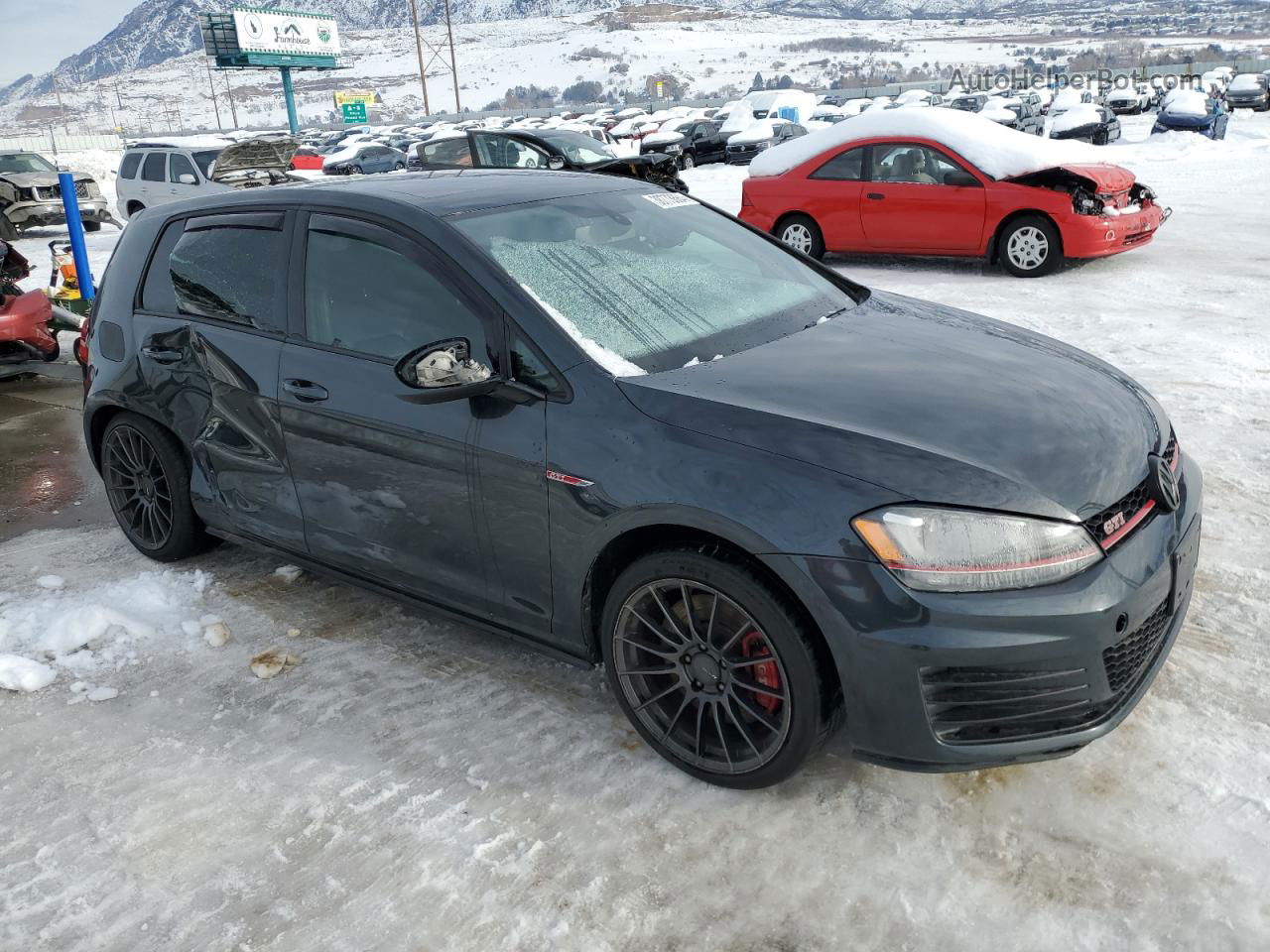 2016 Volkswagen Gti S/se Черный vin: 3VW447AU4GM034124