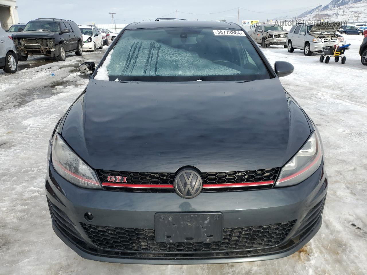 2016 Volkswagen Gti S/se Black vin: 3VW447AU4GM034124