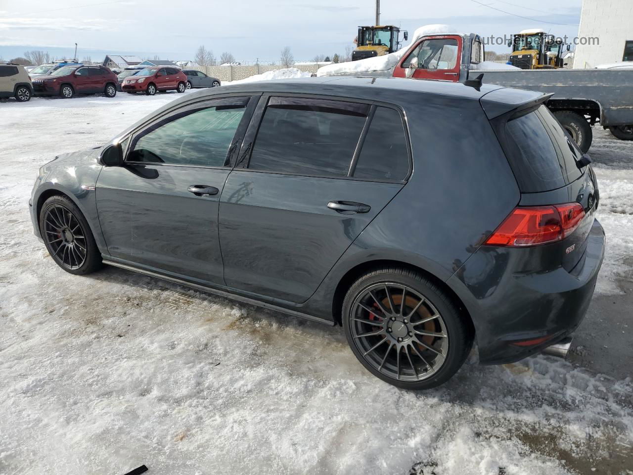 2016 Volkswagen Gti S/se Черный vin: 3VW447AU4GM034124