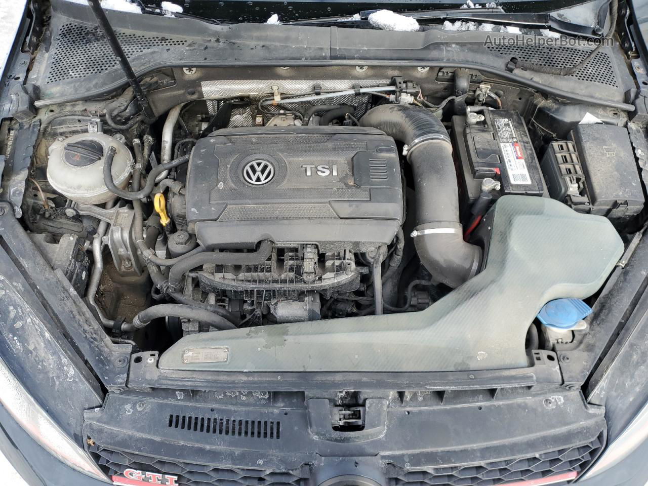 2016 Volkswagen Gti S/se Черный vin: 3VW447AU4GM034124