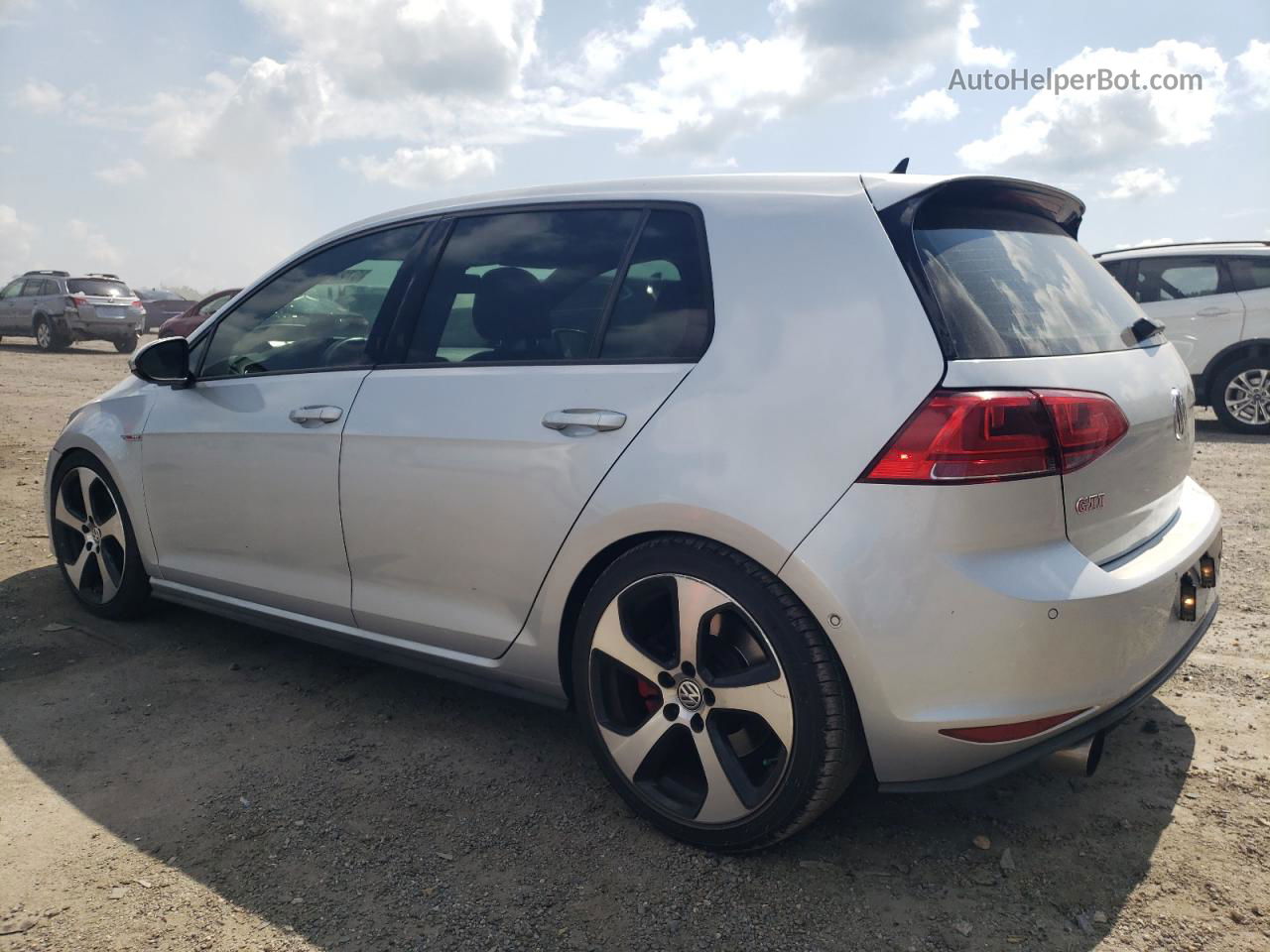 2016 Volkswagen Gti S/se Silver vin: 3VW447AU4GM048220