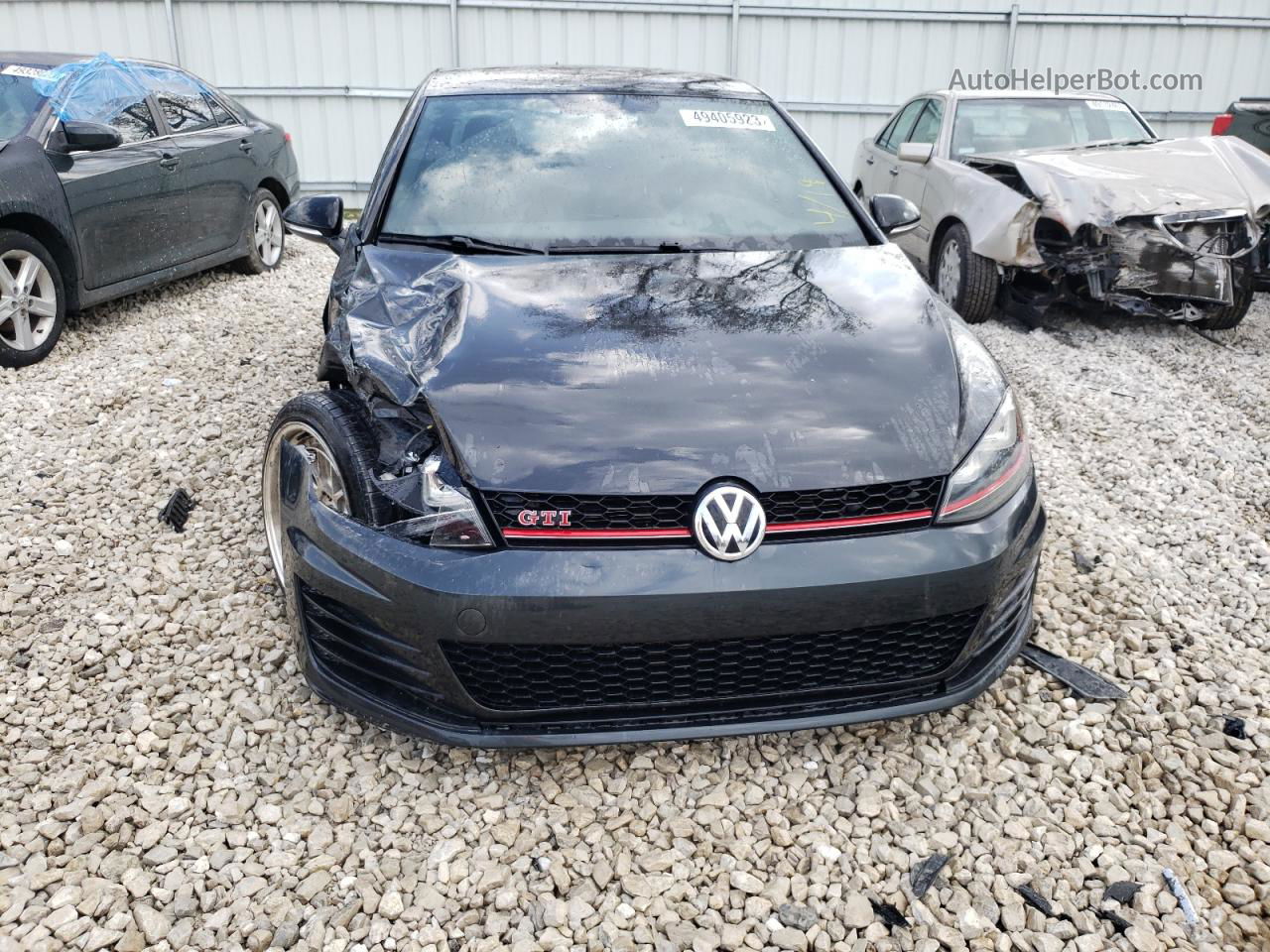 2017 Volkswagen Gti S/se Серый vin: 3VW447AU4HM010276