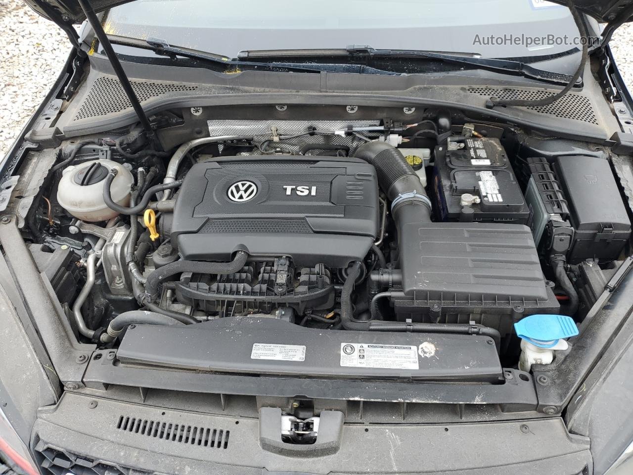 2017 Volkswagen Gti S/se Черный vin: 3VW447AU4HM040717