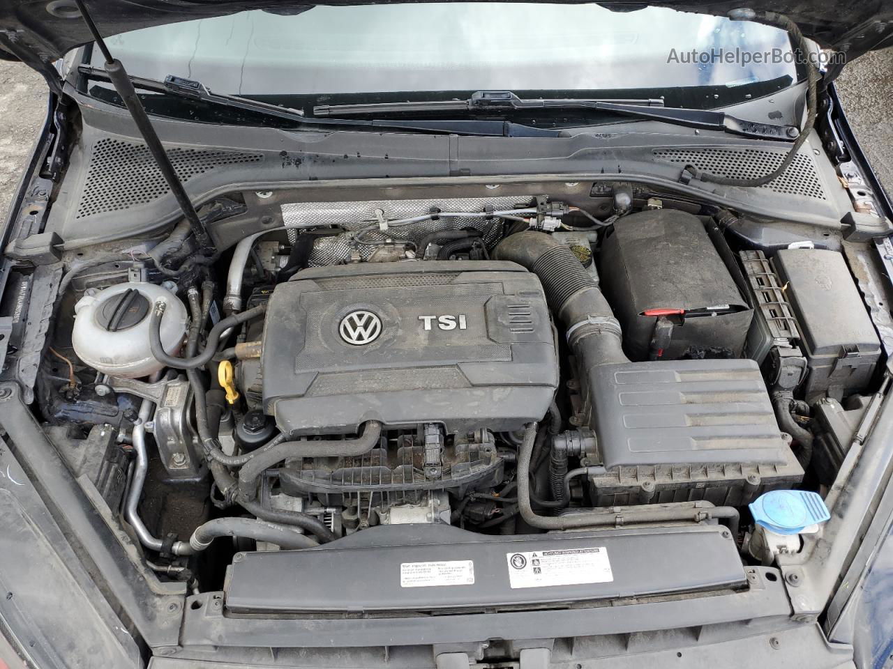 2017 Volkswagen Gti S/se Синий vin: 3VW447AU4HM053970