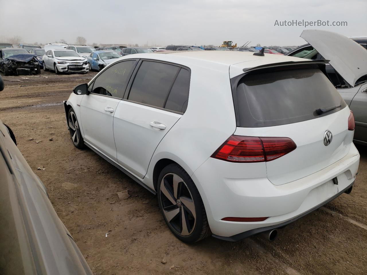 2018 Volkswagen Gti S/se Белый vin: 3VW447AU4JM275236