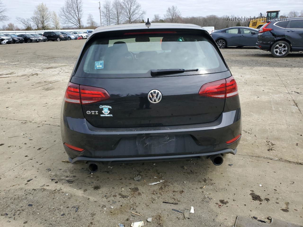 2018 Volkswagen Gti S/se Черный vin: 3VW447AU4JM275950