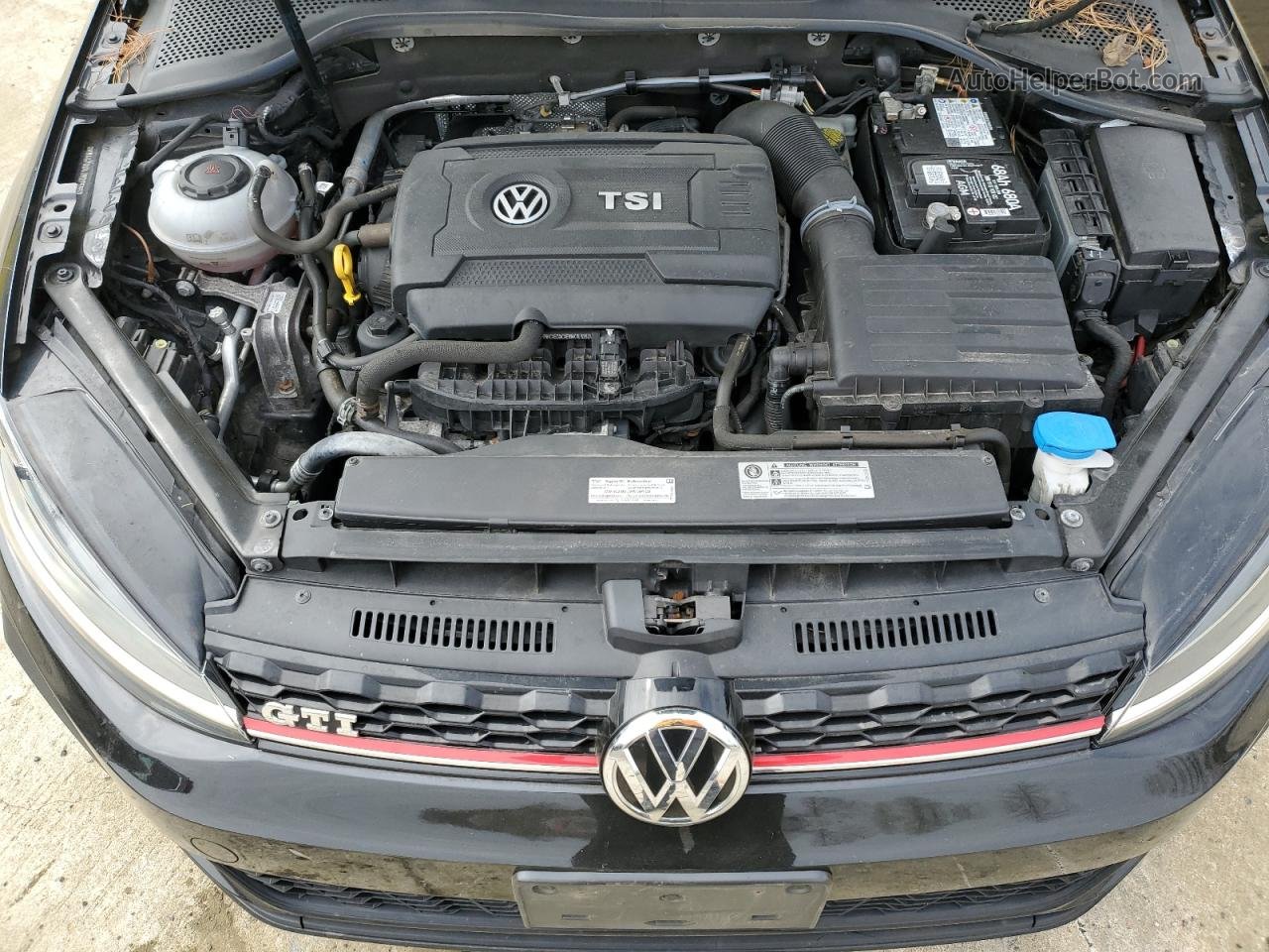 2018 Volkswagen Gti S/se Черный vin: 3VW447AU4JM275950