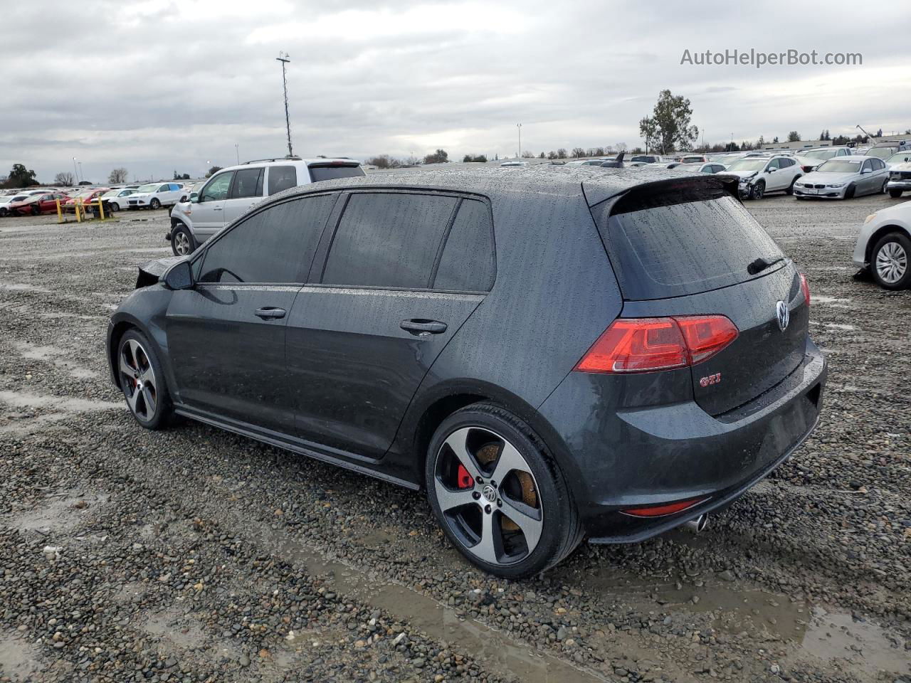 2016 Volkswagen Gti S/se Charcoal vin: 3VW447AU5GM054074