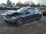 2017 Volkswagen Gti S/se Black vin: 3VW447AU5HM007743