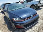 2017 Volkswagen Gti S/se Blue vin: 3VW447AU5HM022128