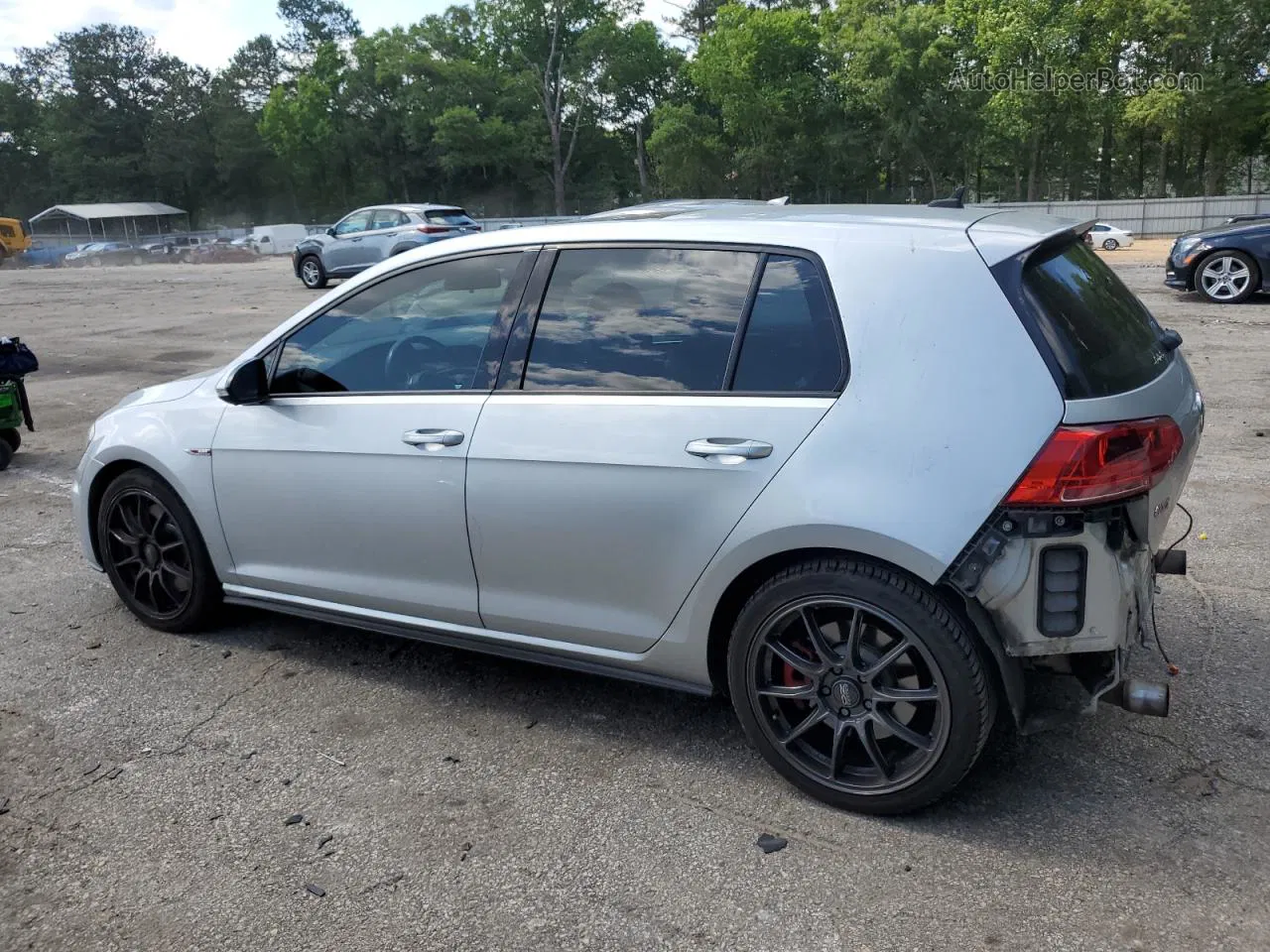 2016 Volkswagen Gti S/se Silver vin: 3VW447AU6GM014733