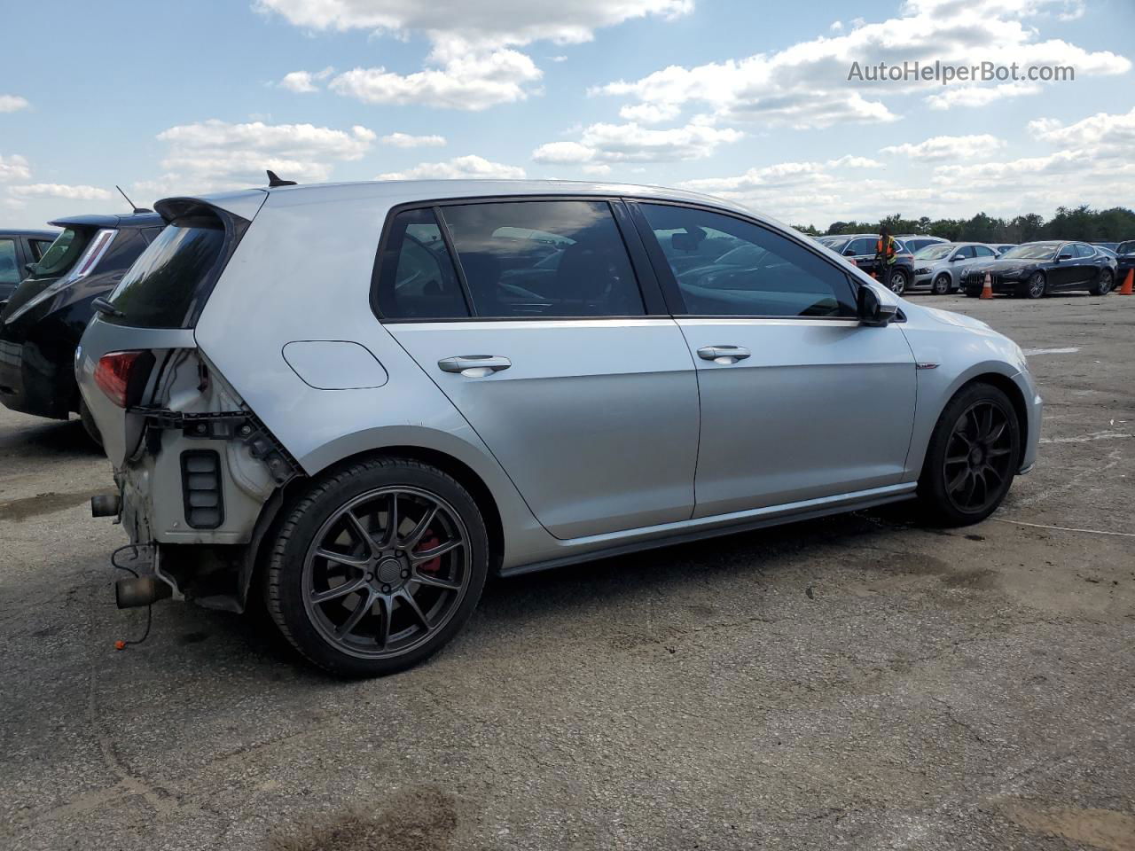 2016 Volkswagen Gti S/se Silver vin: 3VW447AU6GM014733