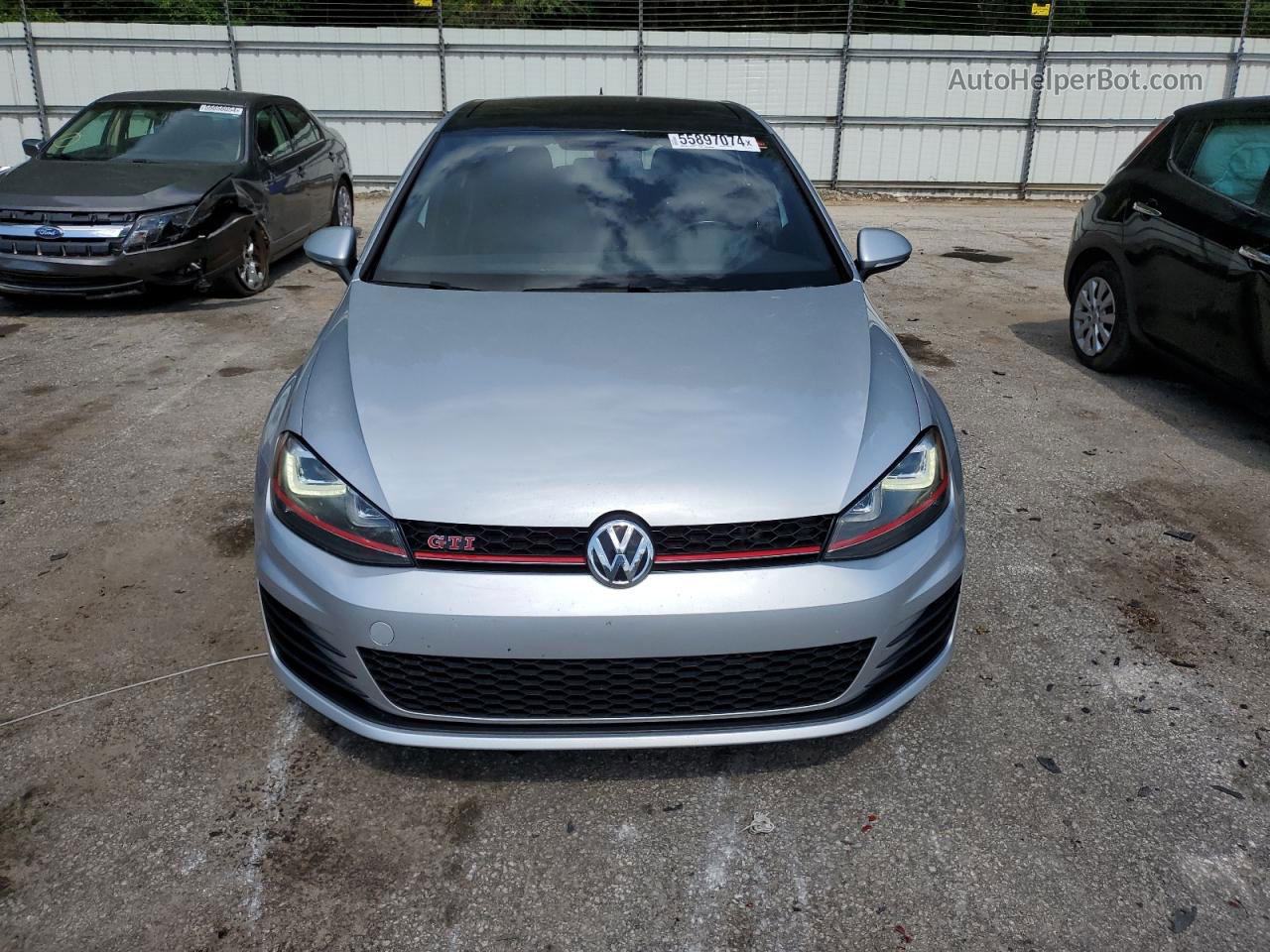 2016 Volkswagen Gti S/se Silver vin: 3VW447AU6GM014733