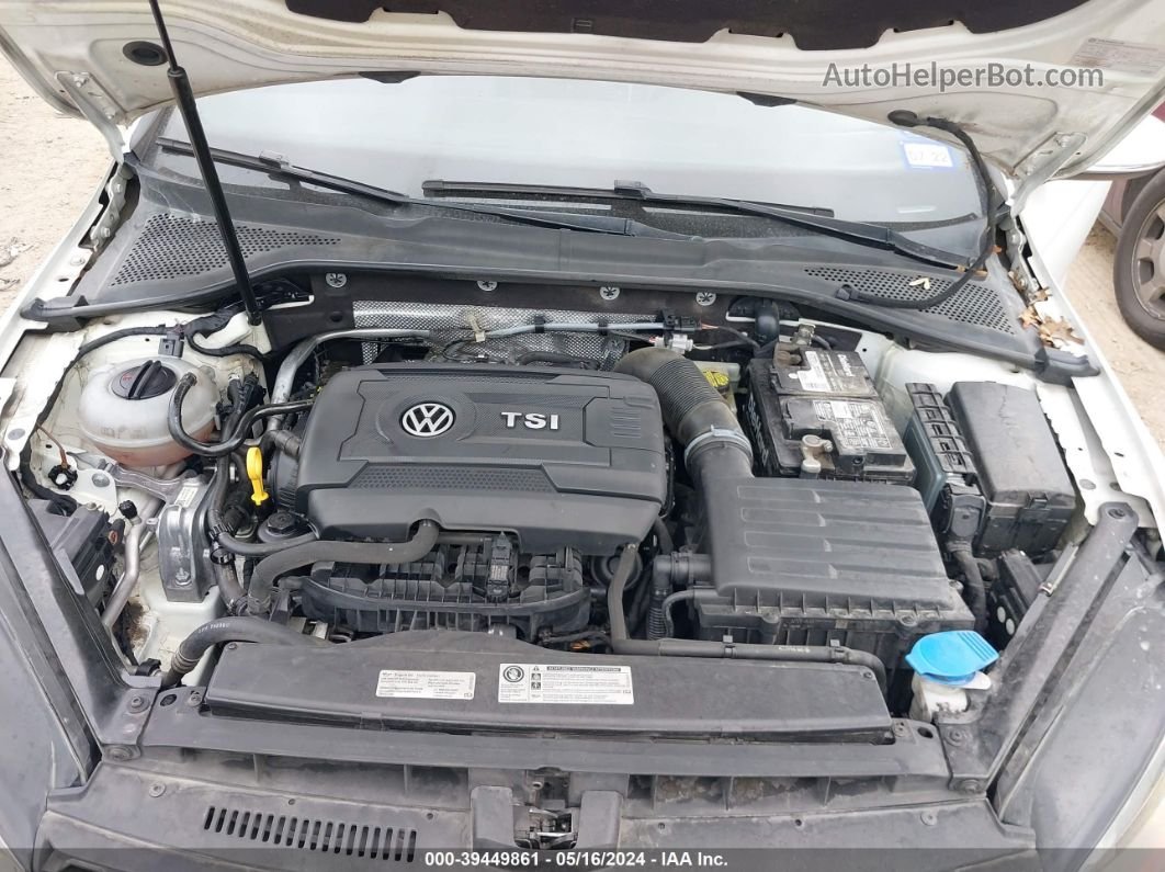 2016 Volkswagen Golf Gti Autobahn W/performance Package 4-door White vin: 3VW447AU6GM021309