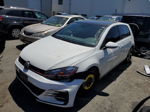 2018 Volkswagen Gti S/se White vin: 3VW447AU6JM264514