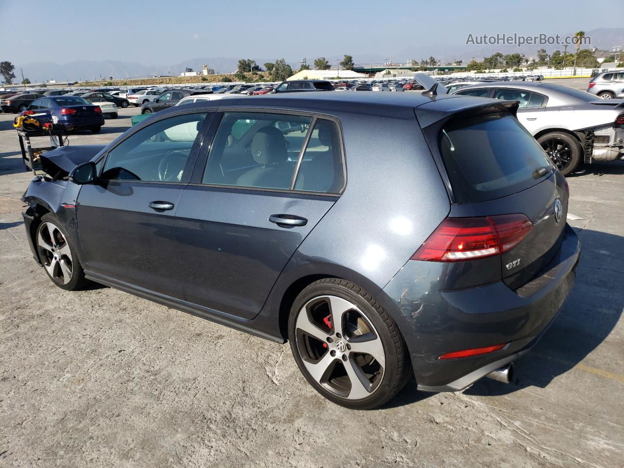 2018 Volkswagen Gti S/se Gray vin: 3VW447AU6JM286285