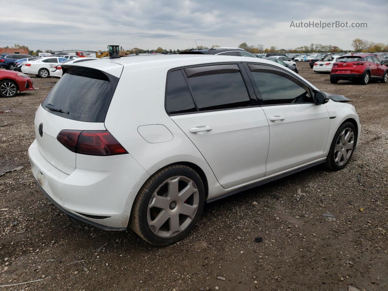 2016 Volkswagen Gti S/se Белый vin: 3VW447AU7GM004986