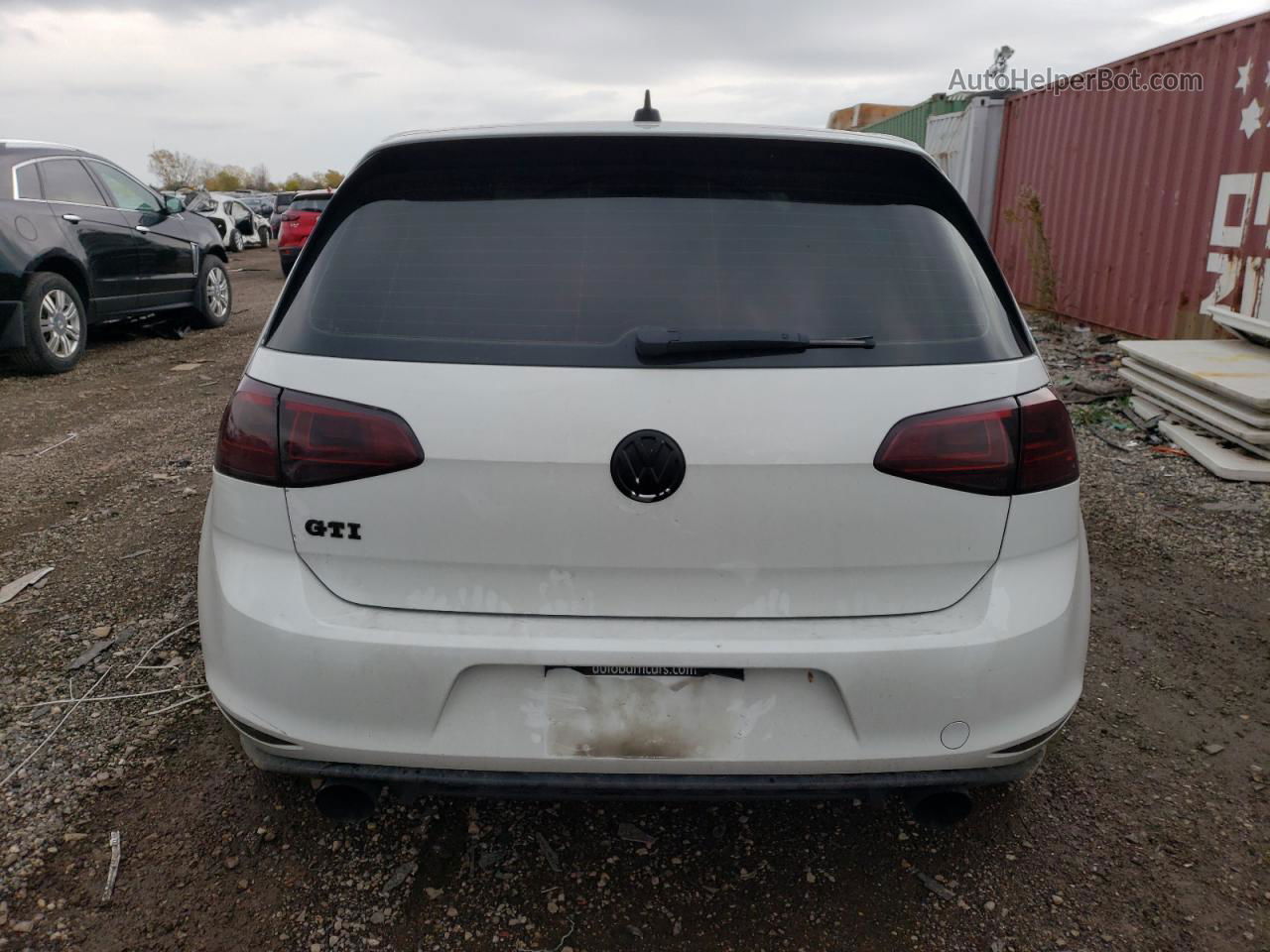 2016 Volkswagen Gti S/se White vin: 3VW447AU7GM004986