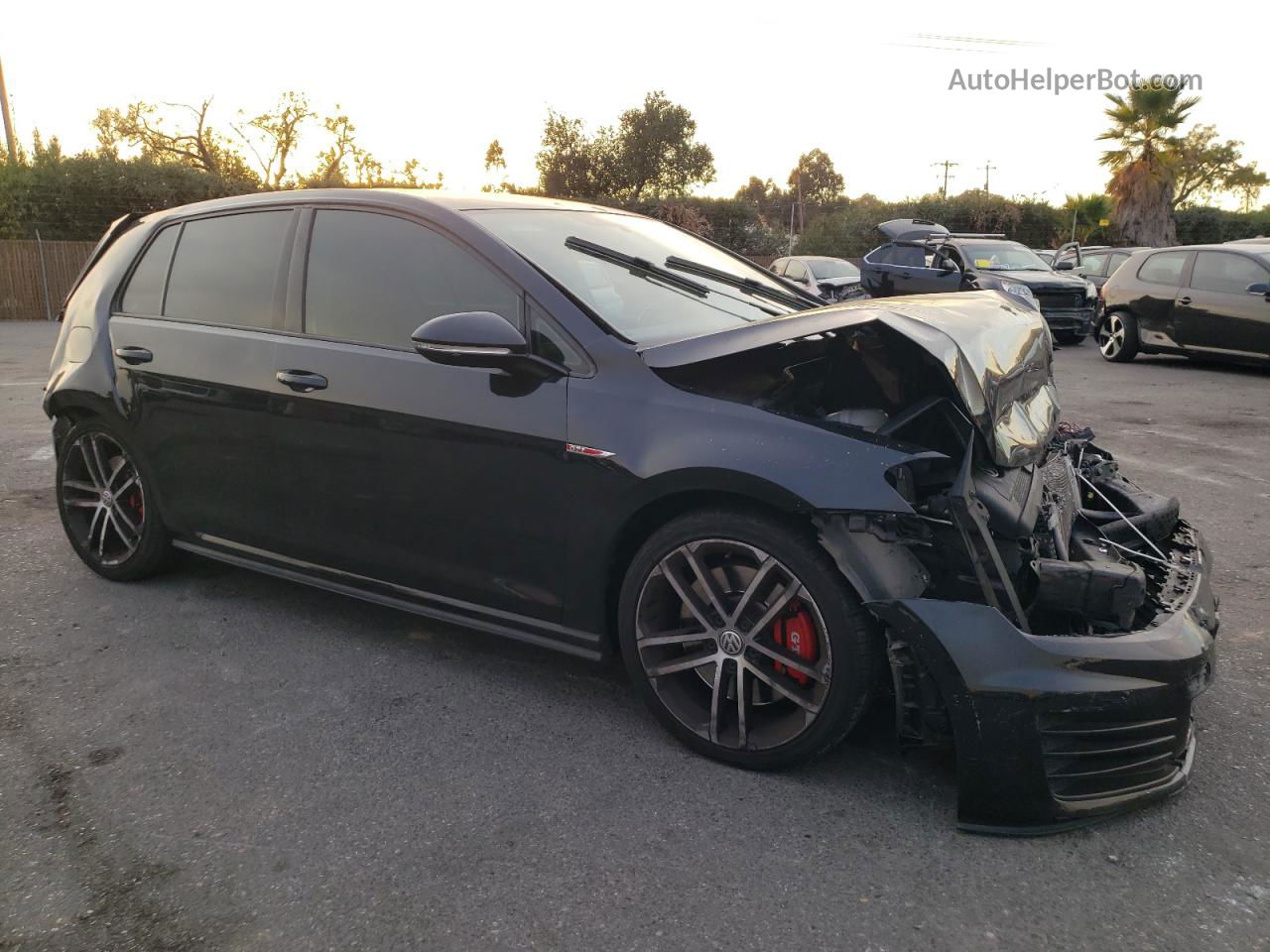 2017 Volkswagen Gti S/se Charcoal vin: 3VW447AU7HM042610