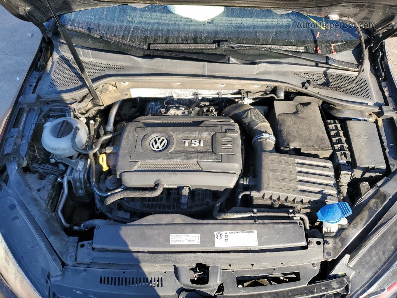 2017 Volkswagen Gti S/se Черный vin: 3VW447AU7HM044292