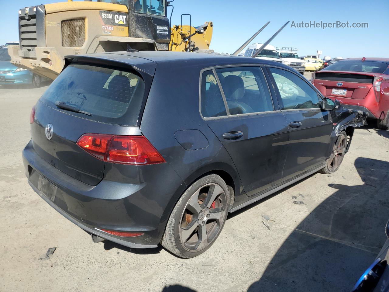 2017 Volkswagen Gti S/se Charcoal vin: 3VW447AU7HM049492