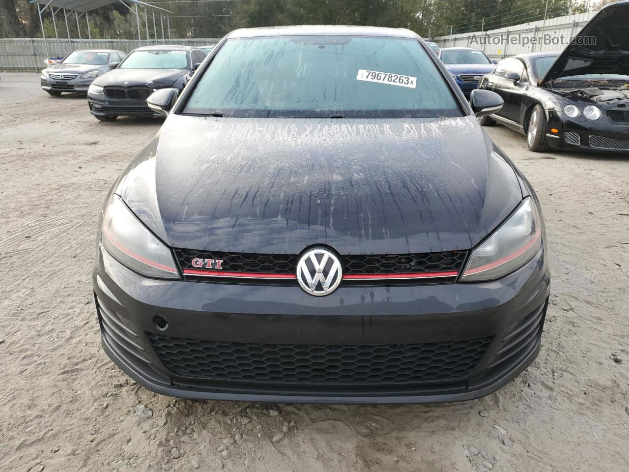 2017 Volkswagen Gti S/se Black vin: 3VW447AU7HM071721