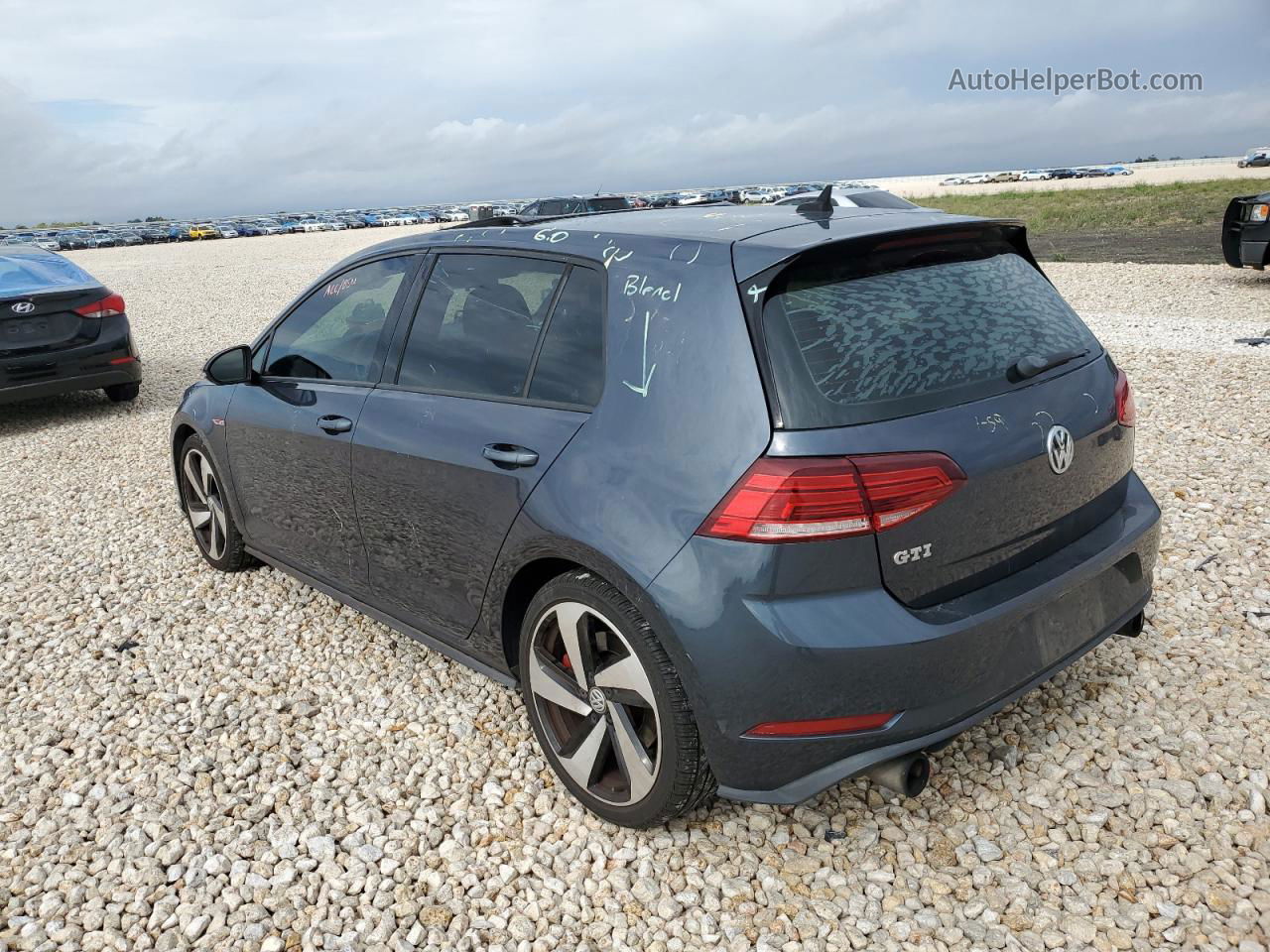 2018 Volkswagen Gti S/se Gray vin: 3VW447AU7JM261119