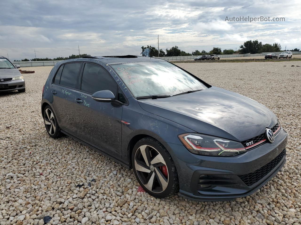 2018 Volkswagen Gti S/se Gray vin: 3VW447AU7JM261119