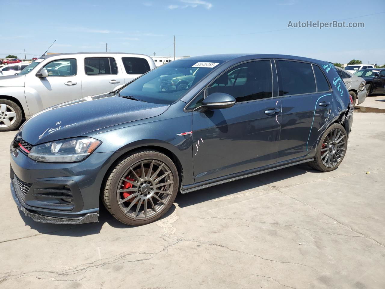 2018 Volkswagen Gti S/se Серый vin: 3VW447AU7JM261475