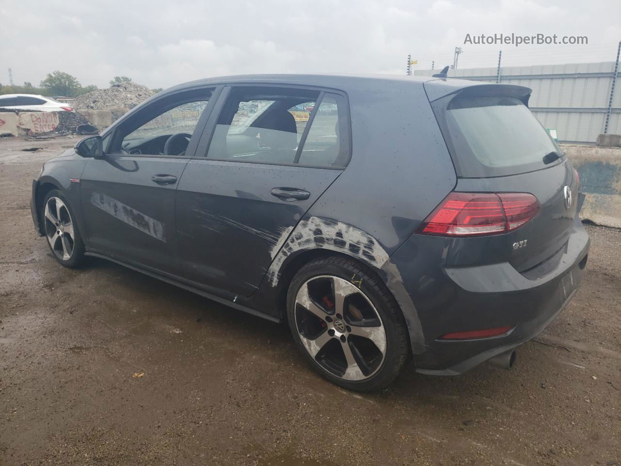 2018 Volkswagen Gti S/se Gray vin: 3VW447AU7JM296291