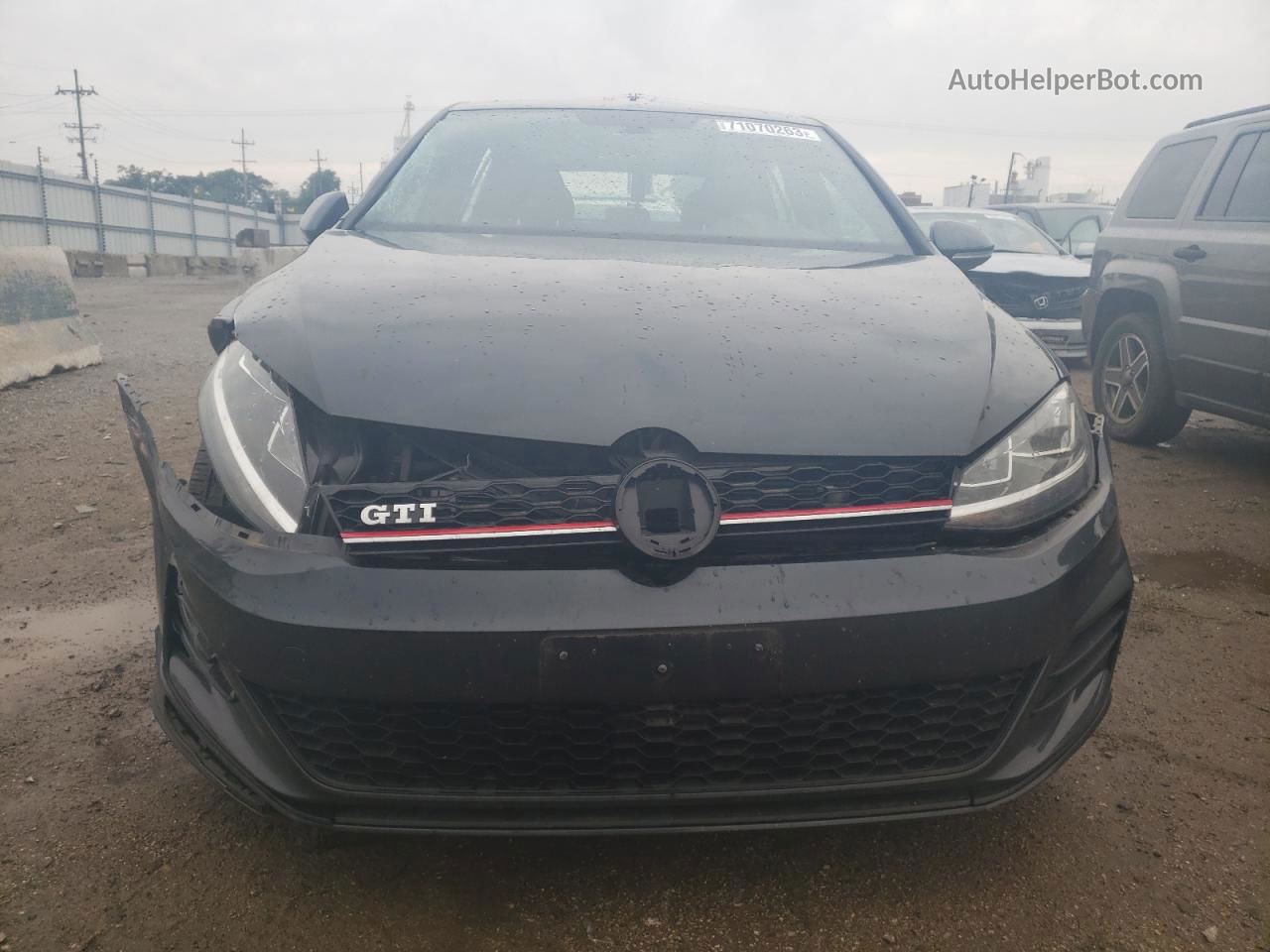 2018 Volkswagen Gti S/se Gray vin: 3VW447AU7JM296291