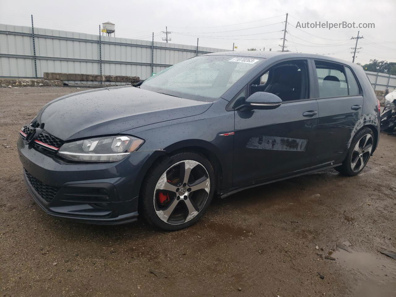 2018 Volkswagen Gti S/se Серый vin: 3VW447AU7JM296291