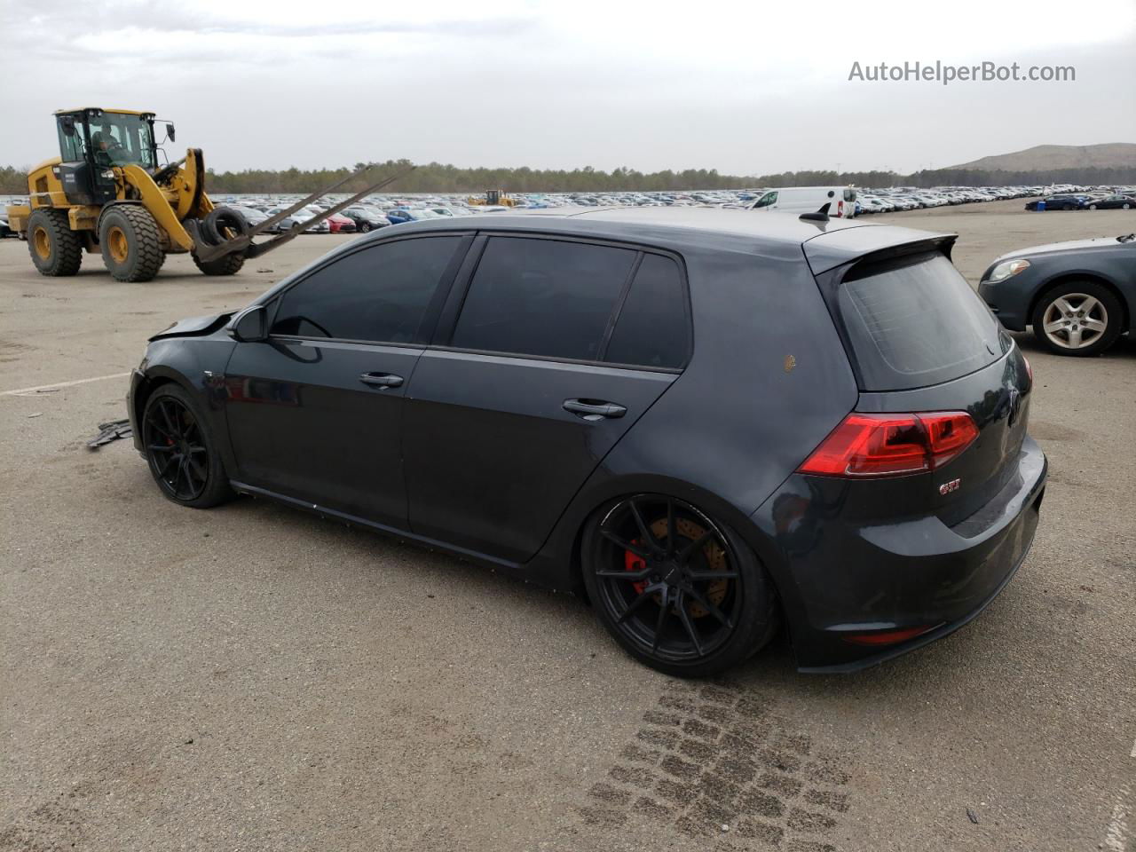 2016 Volkswagen Gti S/se Black vin: 3VW447AU8GM008822