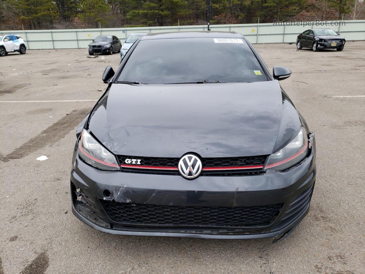 2016 Volkswagen Gti S/se Черный vin: 3VW447AU8GM008822