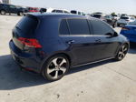 2016 Volkswagen Gti S/se Blue vin: 3VW447AU8GM070124