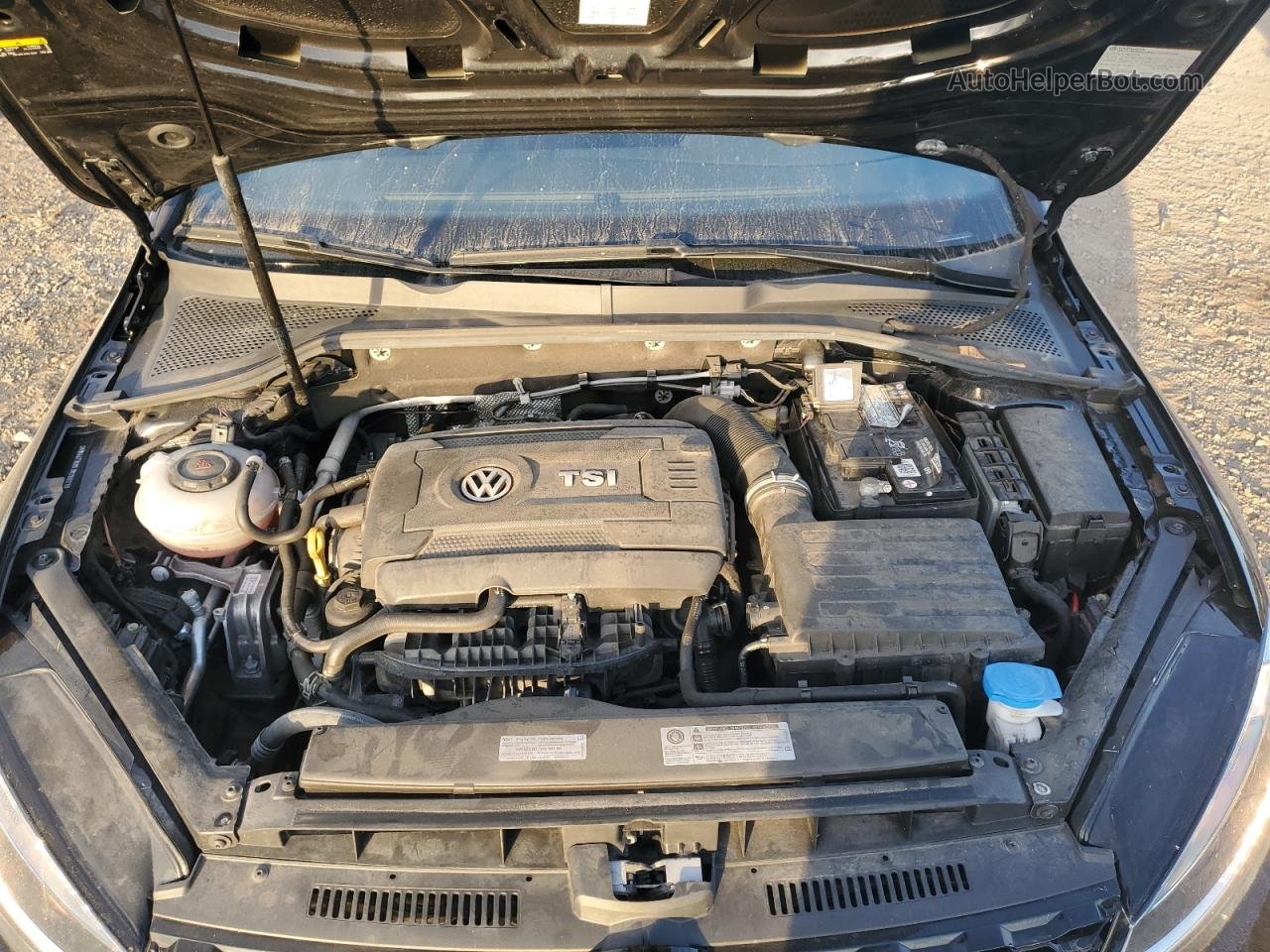2018 Volkswagen Gti S/se Black vin: 3VW447AU8JM286210