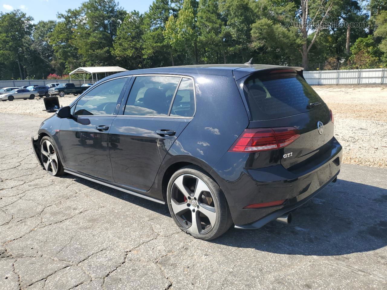 2018 Volkswagen Gti S/se Black vin: 3VW447AU8JM286904