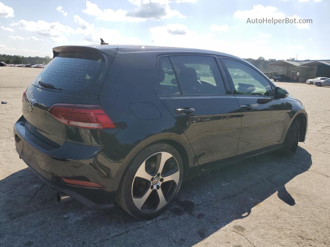 2018 Volkswagen Gti S/se Черный vin: 3VW447AU8JM286904