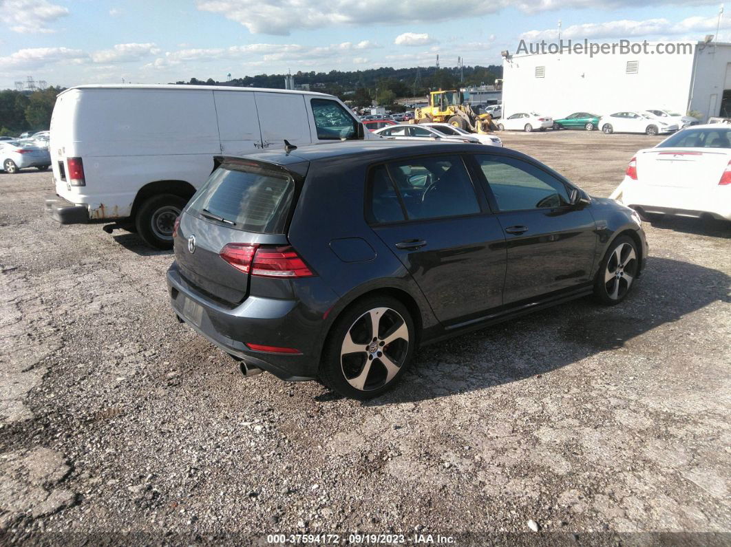 2018 Volkswagen Golf Gti S/se/autobahn Серый vin: 3VW447AU8JM292864