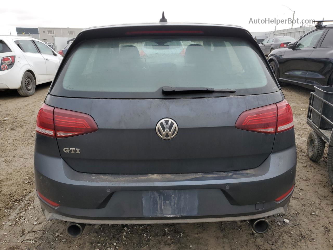 2018 Volkswagen Gti S/se Charcoal vin: 3VW447AU8JM296722